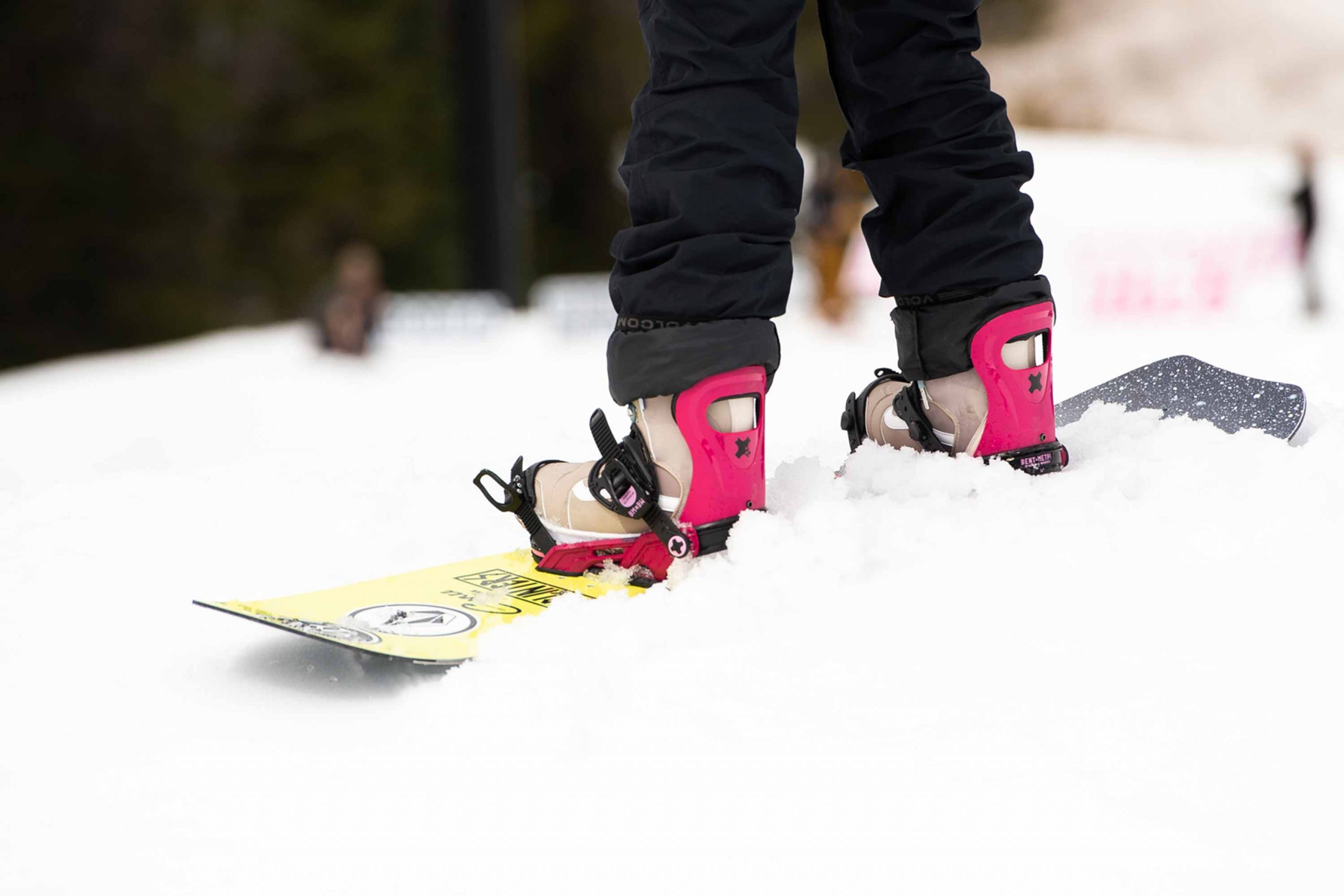 Fijaciones Snowboard Rosas